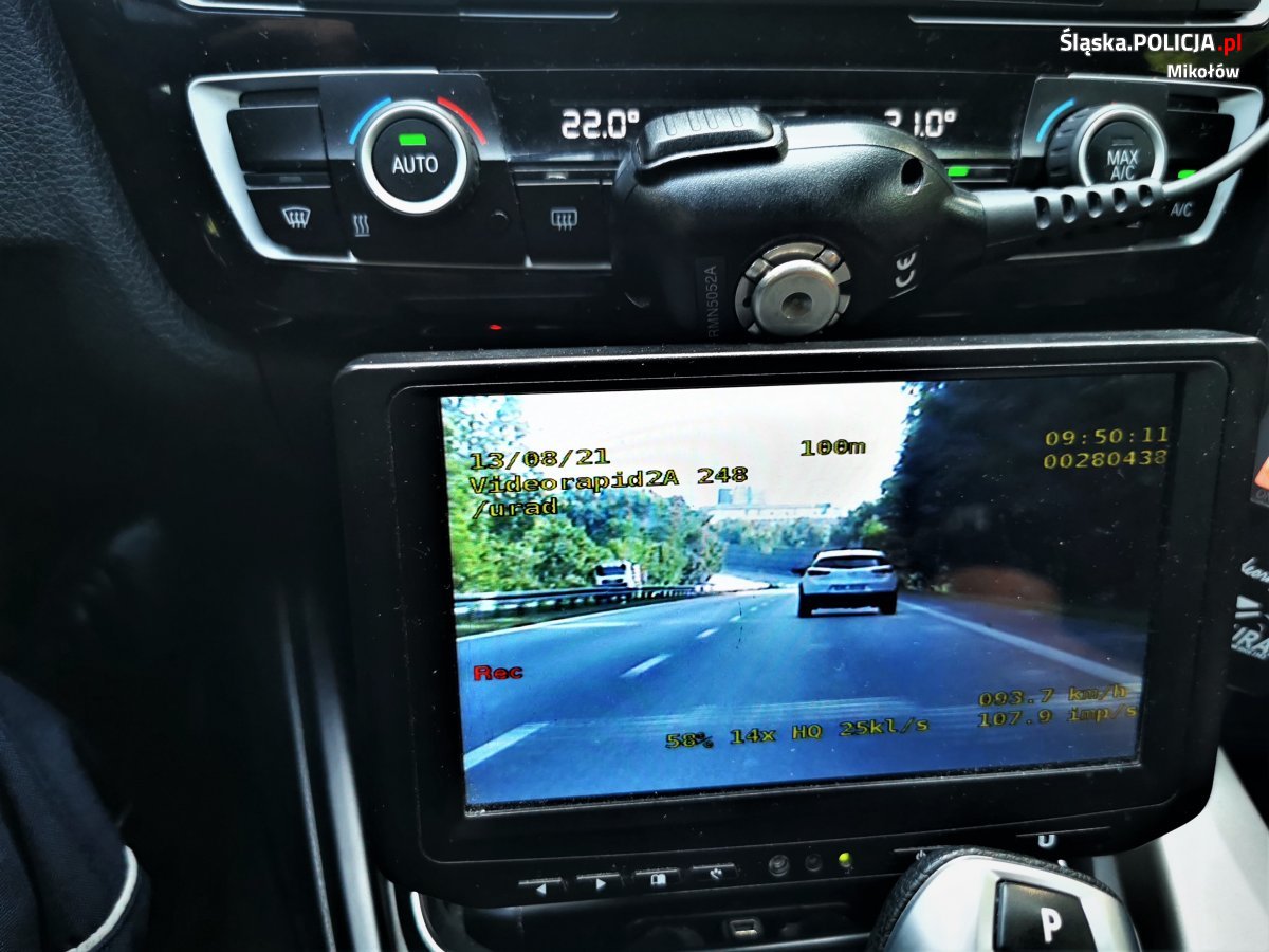 Podsumowanie piątkowych działań "Prędkość". 42 przypadki przekroczenia prędkości