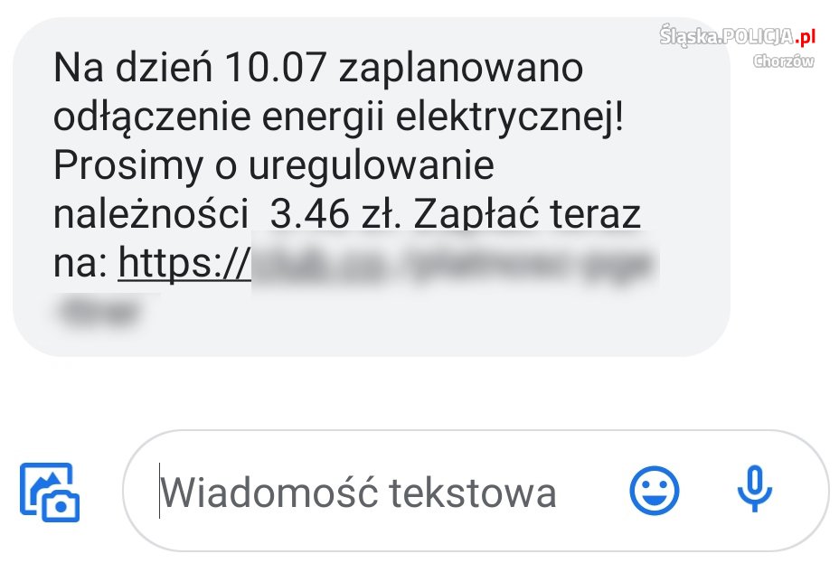 Dostałeś SMS-a z prośbą o dopłatę za prąd? Uważaj, to może być oszustwo!