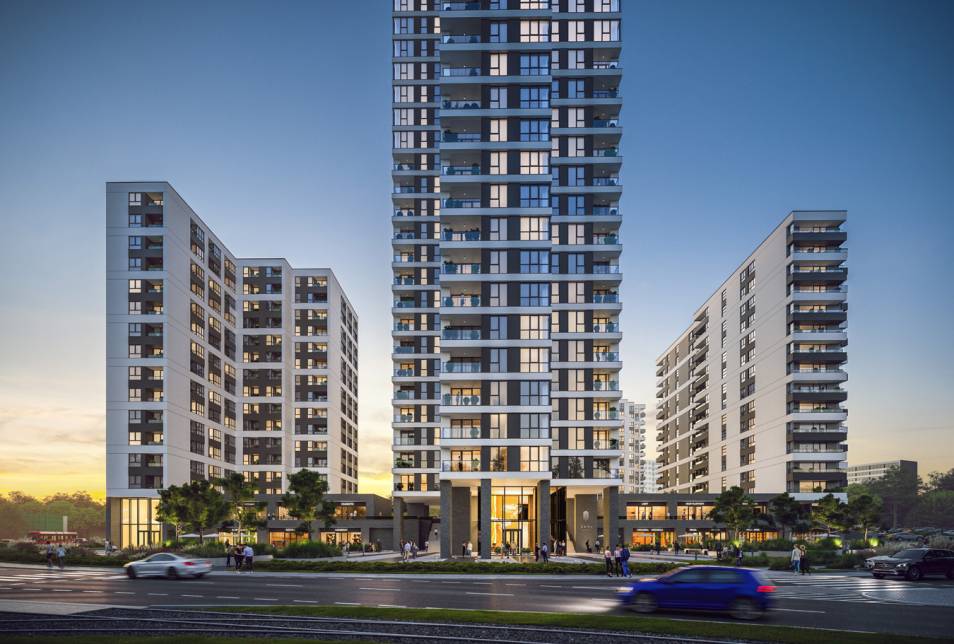 W Katowicach powstanie nowe osiedle. ATAL SKY+ stanie przy pętli Słonecznej