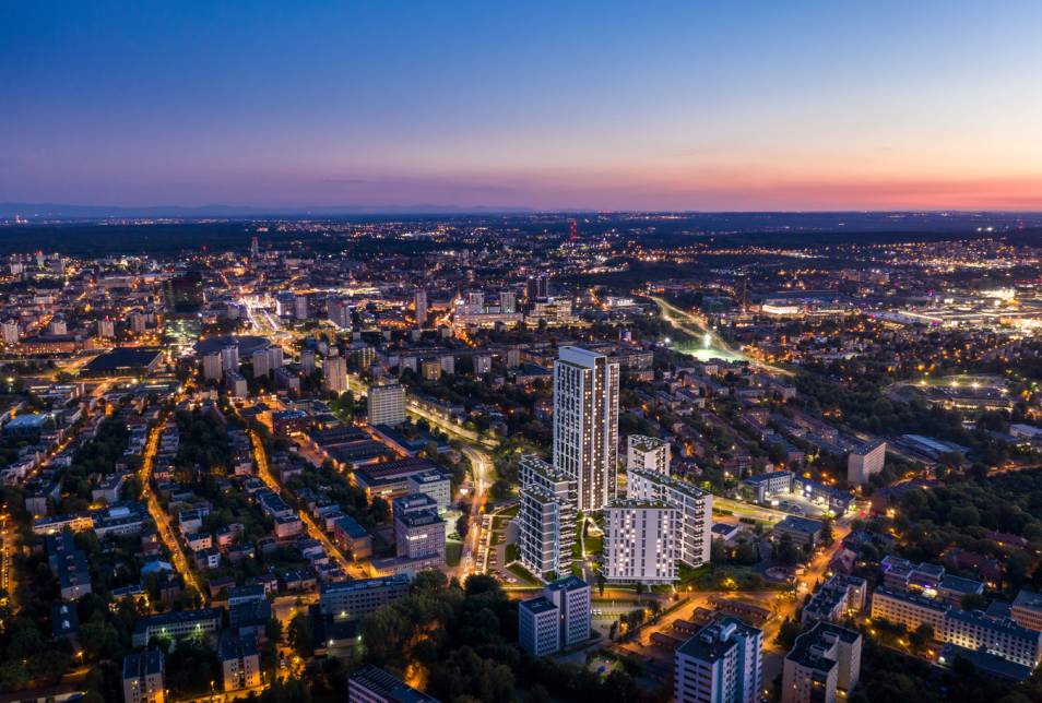 W Katowicach powstanie nowe osiedle. ATAL SKY+ stanie przy pętli Słonecznej