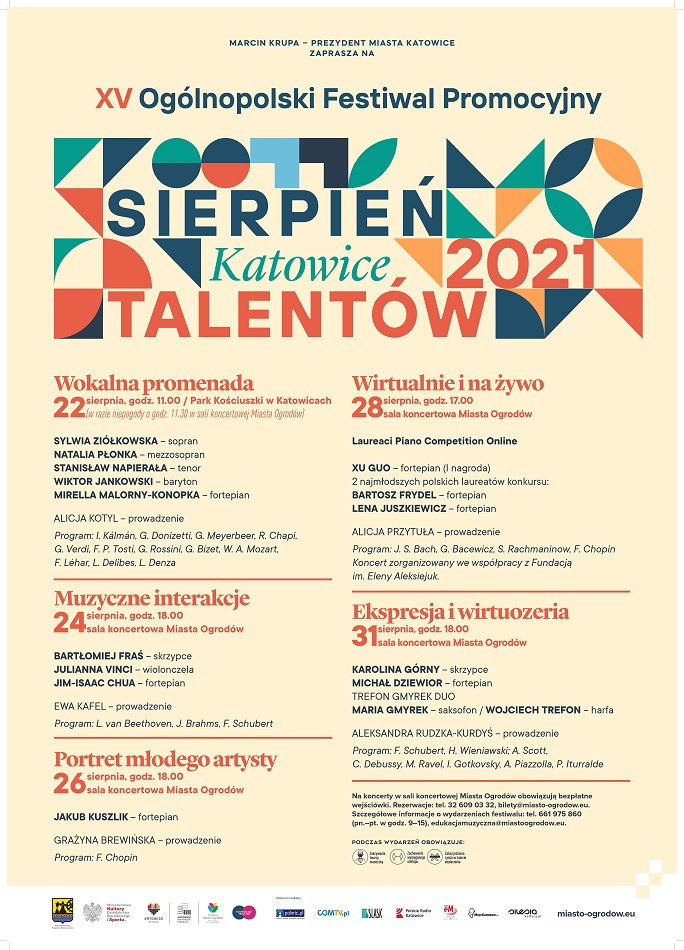 XV Ogólnopolski Festiwal Promocyjny SIERPIEŃ TALENTÓW