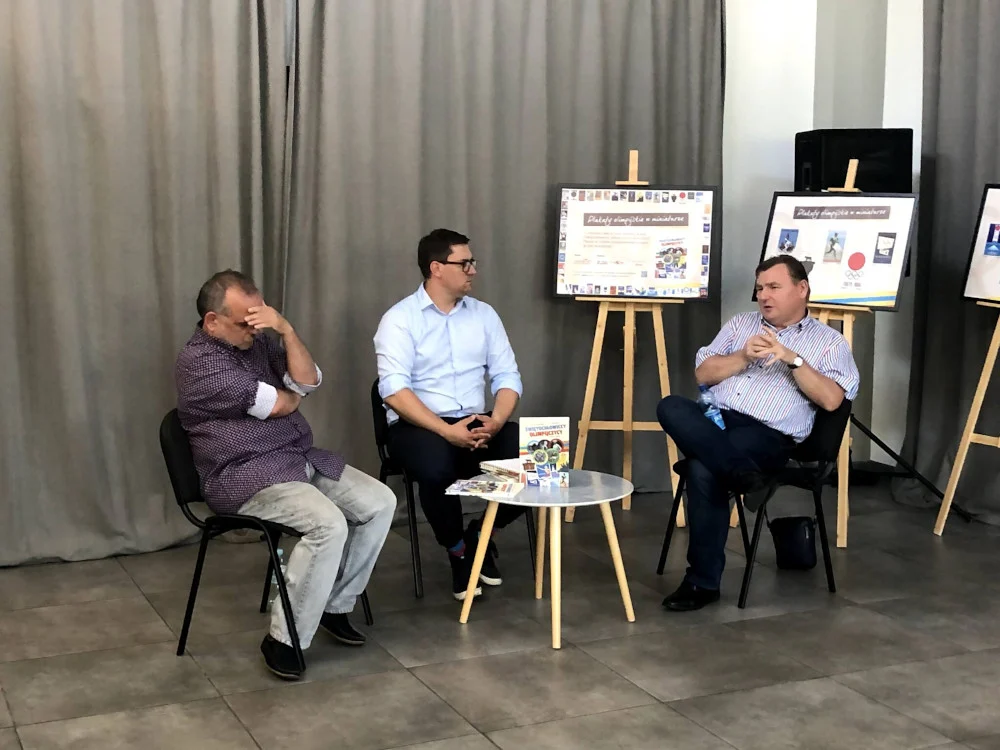 O świętochłowickich olimpijczykach w Bibliotece