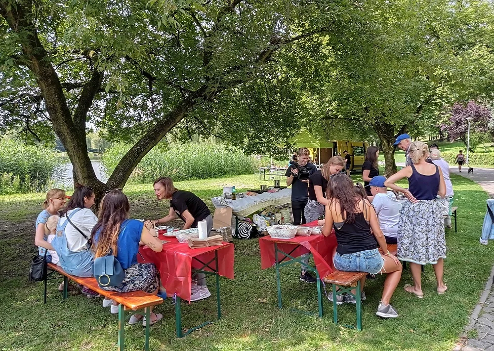 Śniadanie na trawie w klimacie EKO 17