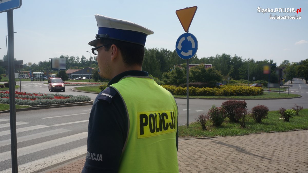 "Bezpieczne skrzyżowania" z świętochłowicką drogówką