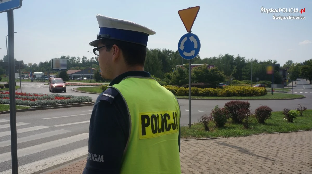 "Bezpieczne skrzyżowania" z świętochłowicką drogówką