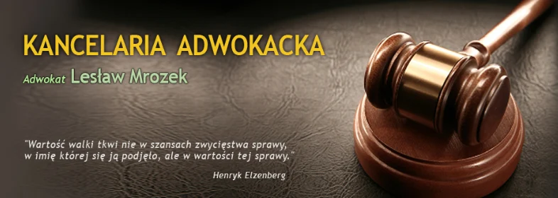 Lesław Mrozek Kancelaria Adwokacka