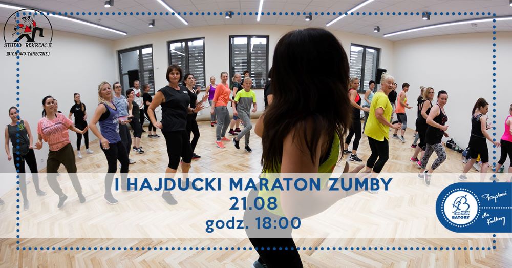 MDK Batory zaprasza na I Hajducki Maraton Zumby!