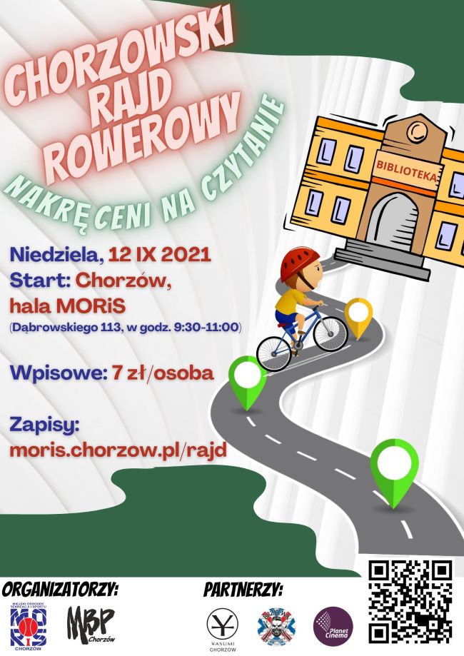 Wskocz na rower! MORiS zaprasza na Chorzowski Rajd Rowerowy!