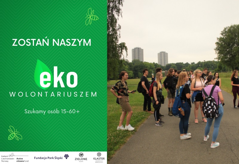 EKOpatrole w Parku Śląskim ruszają w każdy wtorek. Potrzebni są kolejni wolontariusze!