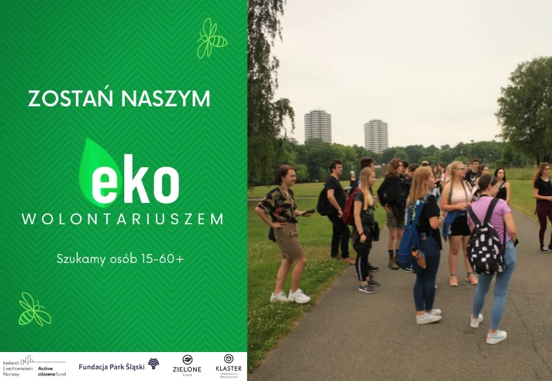 EKOpatrole w Parku Śląskim ruszają w każdy wtorek. Potrzebni są kolejni wolontariusze!