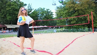 Strefa sportowa przy Kanale Regatowym