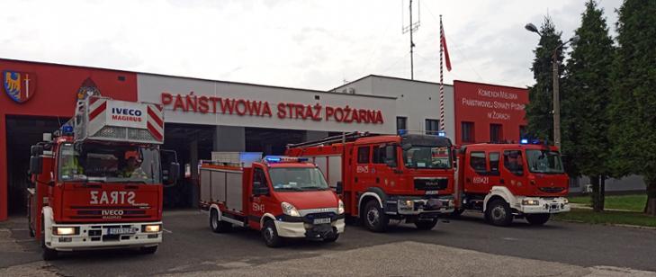 Żorscy strażacy oddali hołd Powstańcom