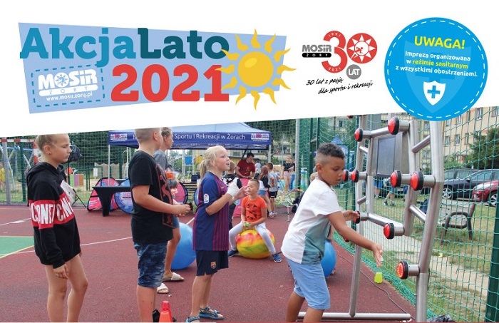 Lato 2021 - gry i zabawy z MOSIR-em