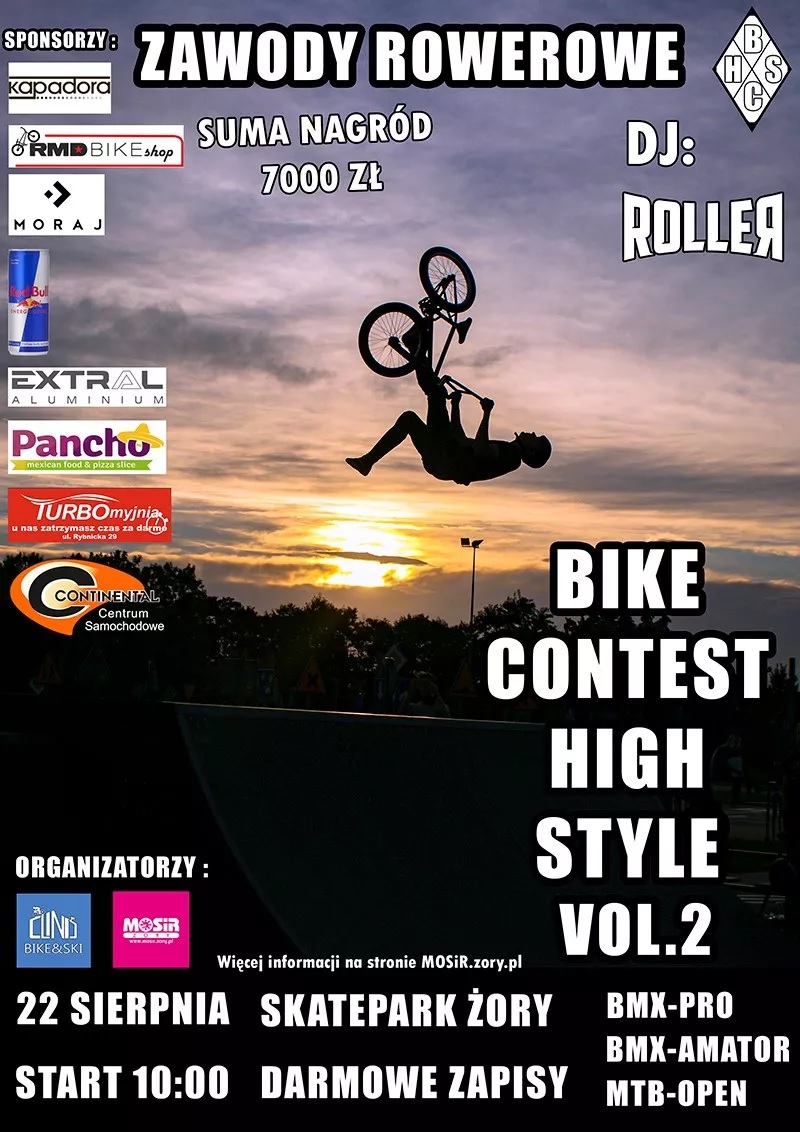 Widowiskowe zawody rowerowe w Parku Cegielnia!