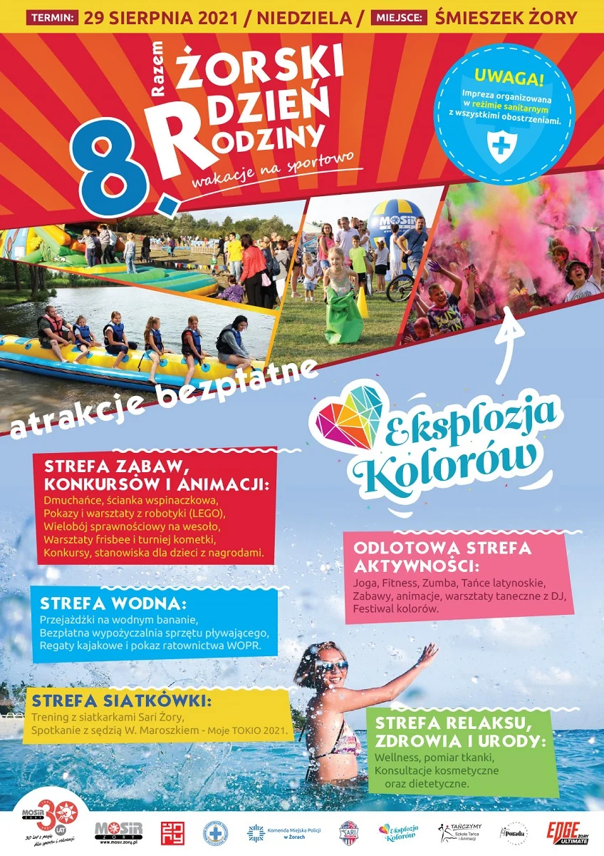 8. Żorski Dzień Rodziny – edycja Śmieszek 2021