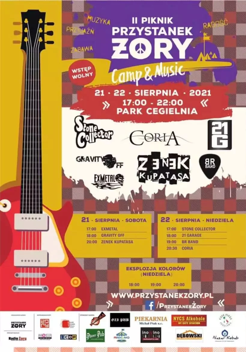 II Piknik Przystanek Żory Camp&Music już w najbliższy weekend