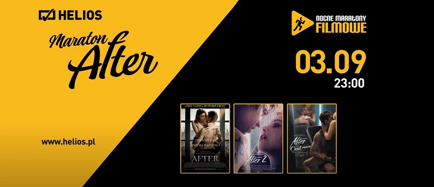 Helios zaprasza na gorący Maraton AFTER!