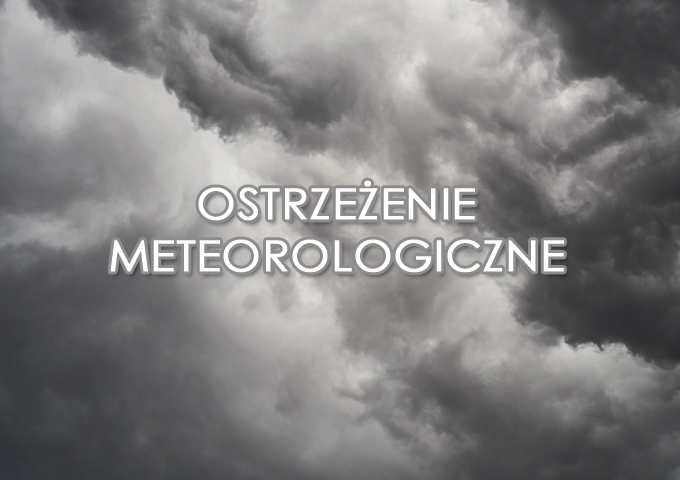 Ostrzeżenie przed burzami z gradem - 30 lipca 2019 r.