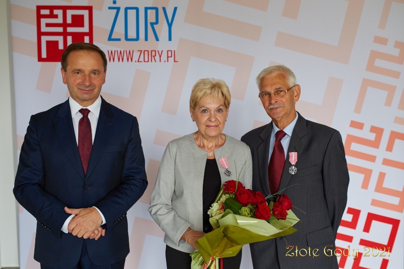 Żorskie małżeństwa obchodziły Żelazne, Diamentowe oraz Złote Gody 4