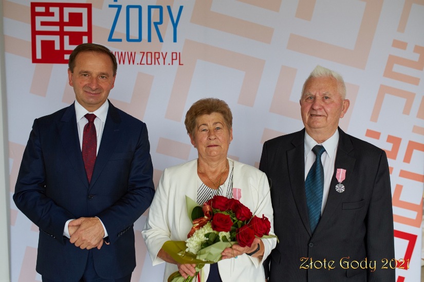 Żorskie małżeństwa obchodziły Żelazne, Diamentowe oraz Złote Gody 8