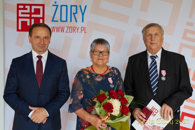 Żorskie małżeństwa obchodziły Żelazne, Diamentowe oraz Złote Gody 12
