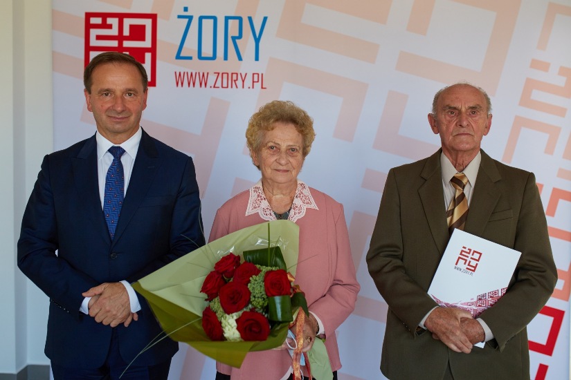 Żorskie małżeństwa obchodziły Żelazne, Diamentowe oraz Złote Gody 46