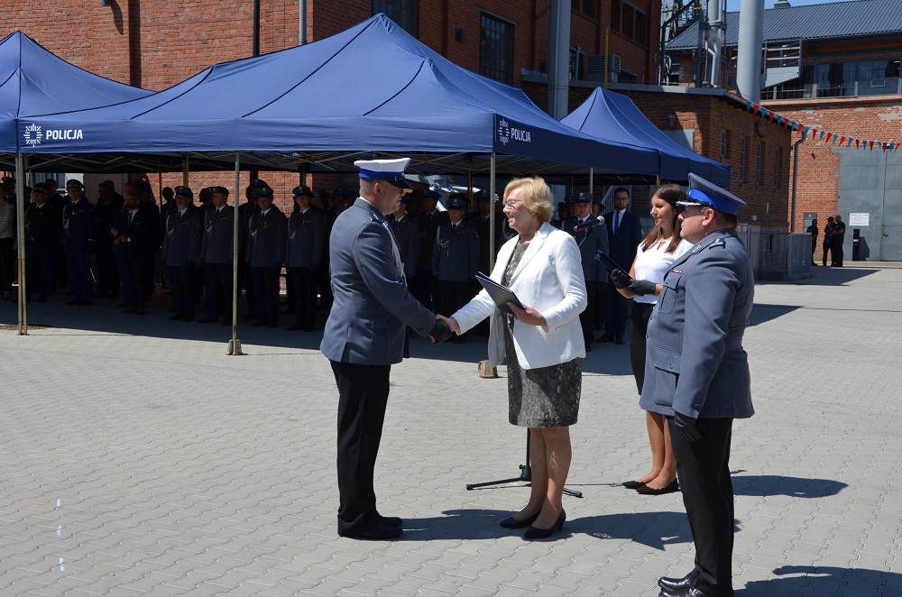 Wojewódzkie obchody Święta Policji w Strefie Carnall Sztolni Królowa Luiza