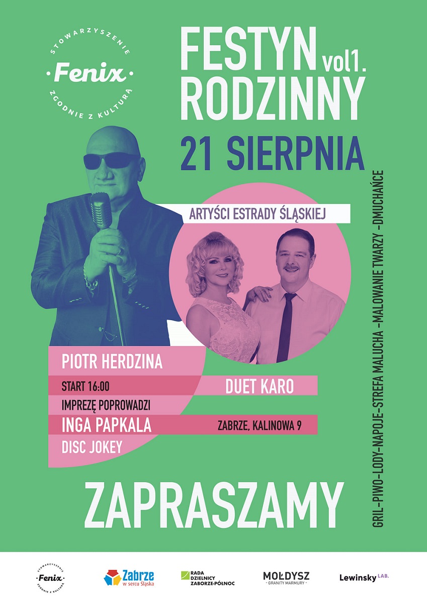 W najbliższą sobotę Festyn Rodzinny w Zaborzu