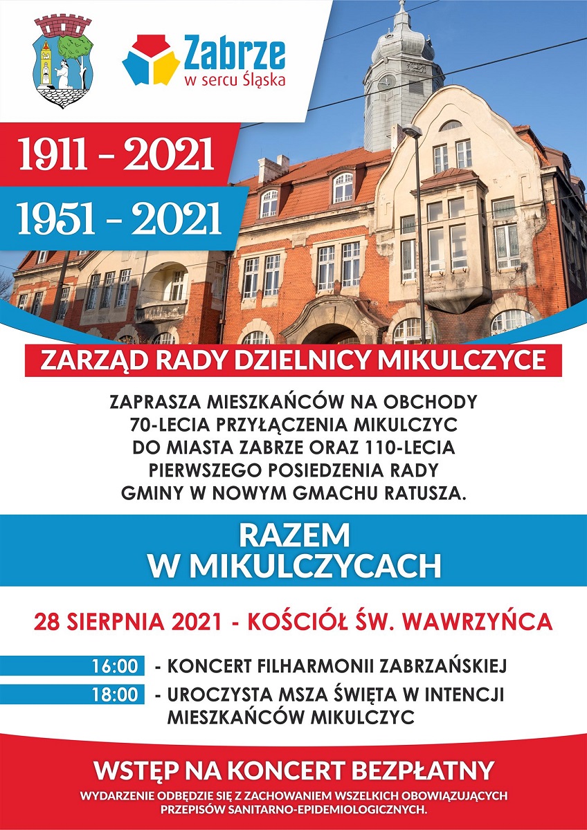 Obchody 70-lecia przyłączenia Mikulczyc do Zabrza