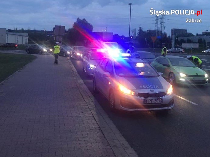 Zabrzańscy policjanci nie dopuścili do nielegalnych wyścigów