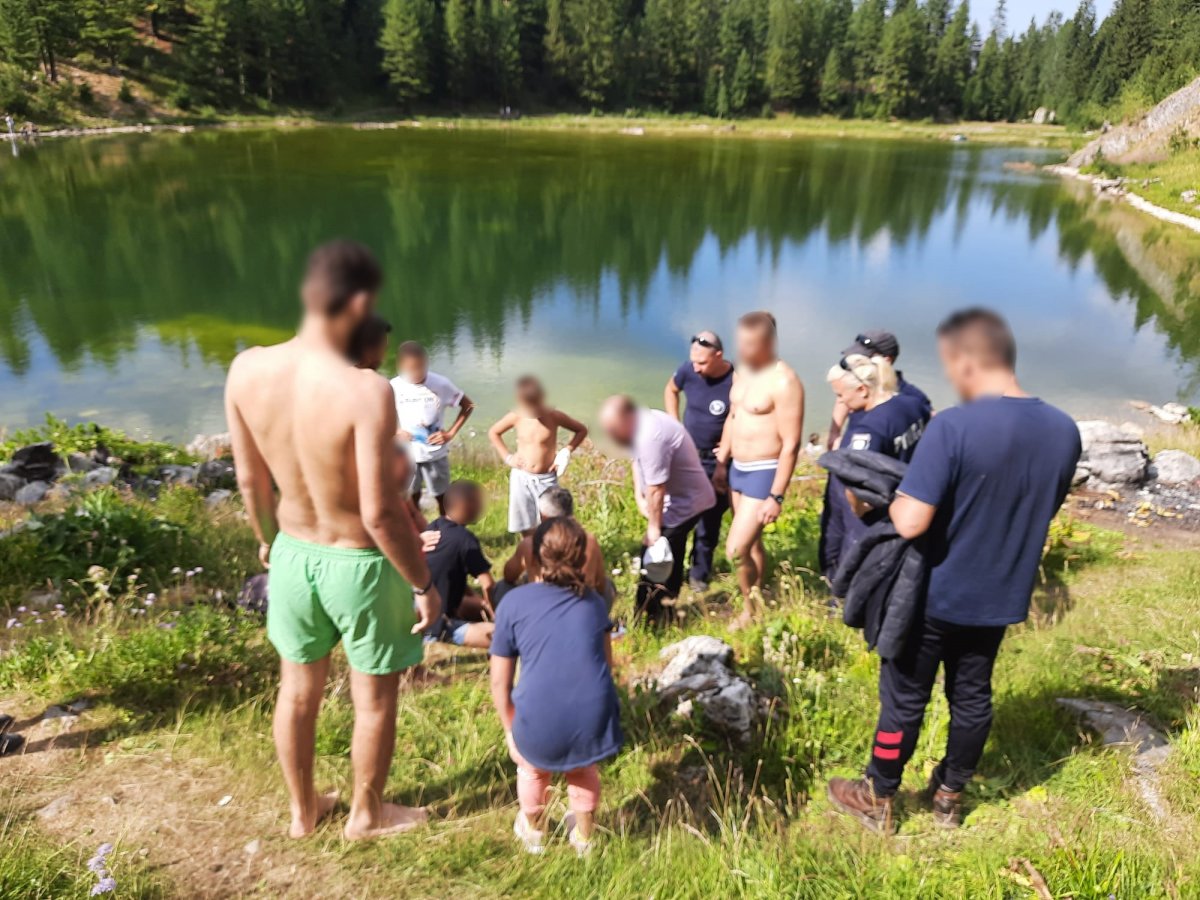 Zabrzańska policjantka brała udział w akcji ratunkowej tonącego mężczyzny w Kosowie