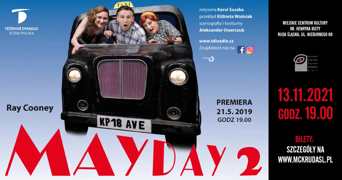 Mayday 2 - komedia Teatru Scena Polska z Czeskiego Cieszyna