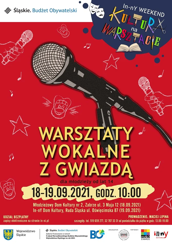 Warsztaty wokalne z gwiazdą dla dzieci od lat 14