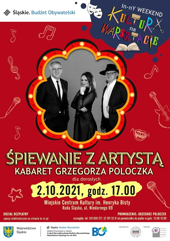 In-nY Weekend KULTURA NA WARSZTACIE: Śpiewanie z artystą