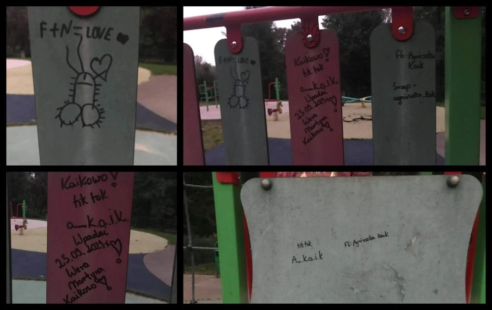 Zdewastowano plac zabaw w Nowym Bytomiu. Kto za to odpowiada?