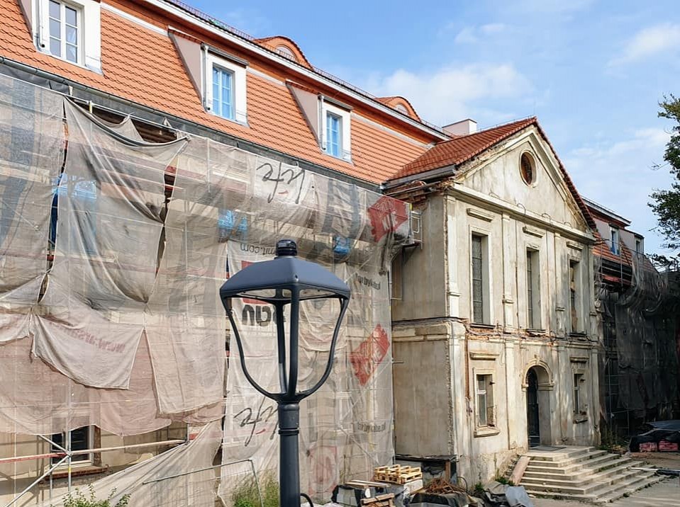 Intensywne prace w Pałacu Dietrichsteinów