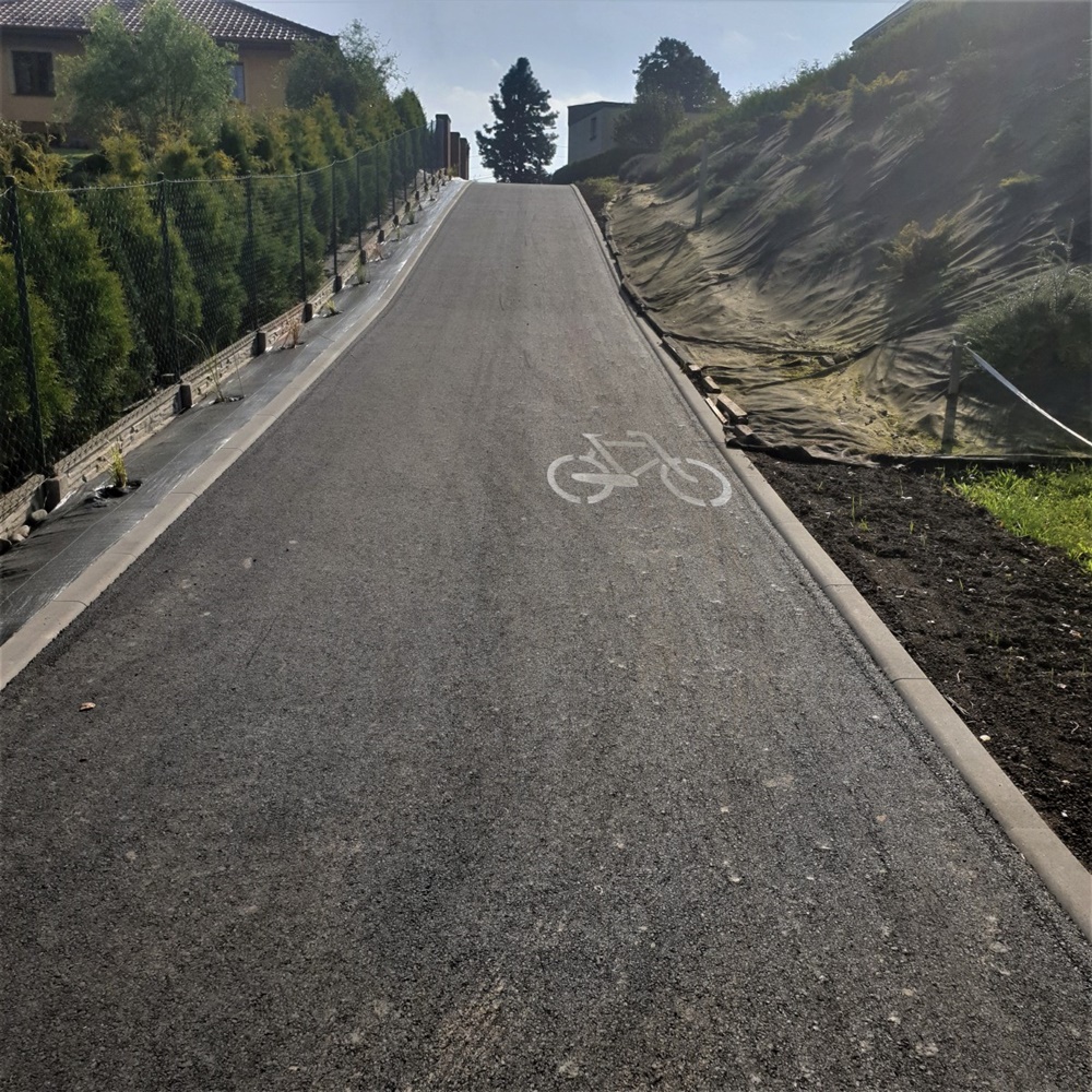 Ciąg pieszo-rowerowy na ul. Głożyńskiej oddany do użytku