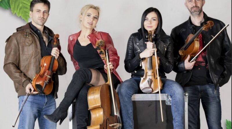 Kwartet smyczkowy AQuartet w łaziskim Domu Kultury