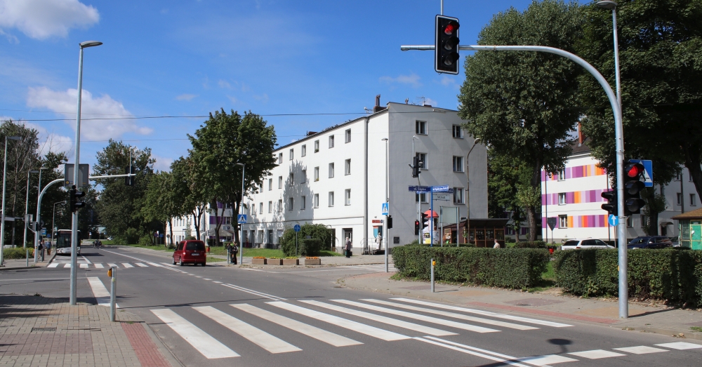 Światła przy dworcu już działają