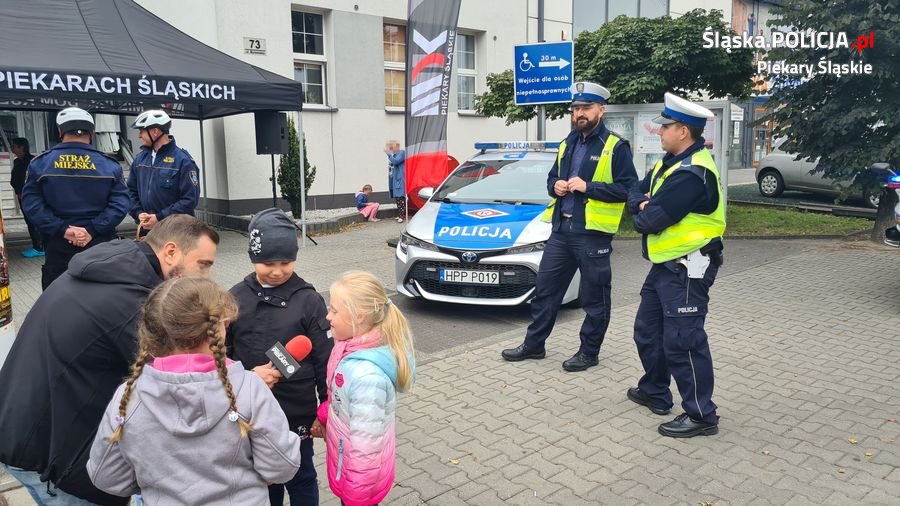 Najmłodsi mieszkańcy miasta podziękowali kierującym