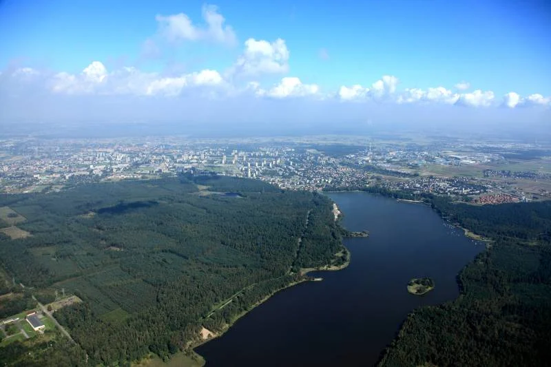 Przelot wojskowych statków powietrznych nad Tychami