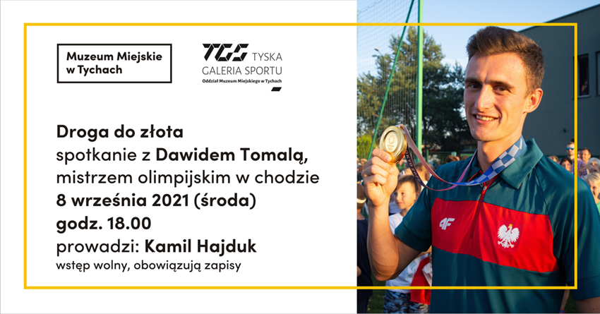 "Droga do złota" - spotkanie z Dawidem Tomalą, mistrzem olimpijskim w chodzie