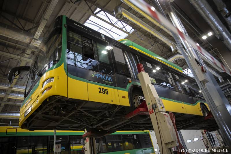 Zajezdnia PKM Tychy przebudowana