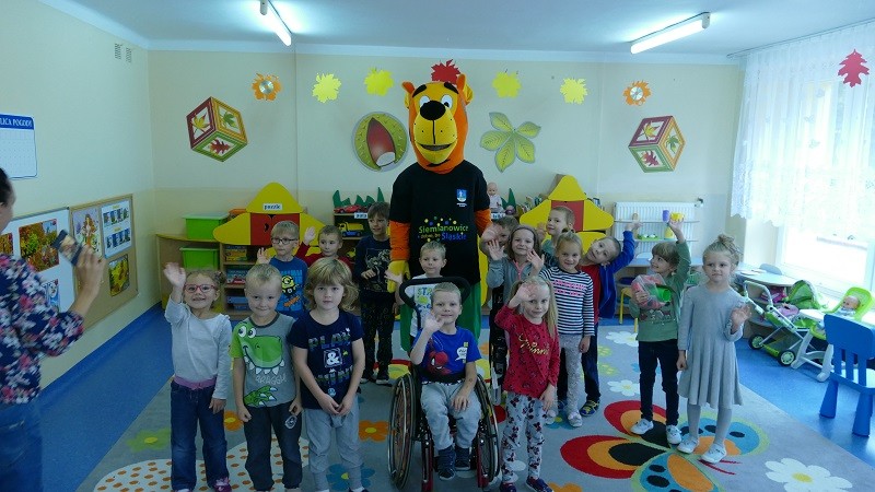 Odwiedziny Tygryska w przedszkolach