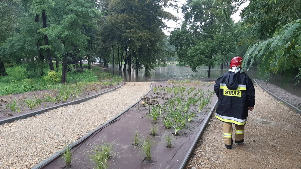 Bilans intensywnych opadów w Mysłowicach