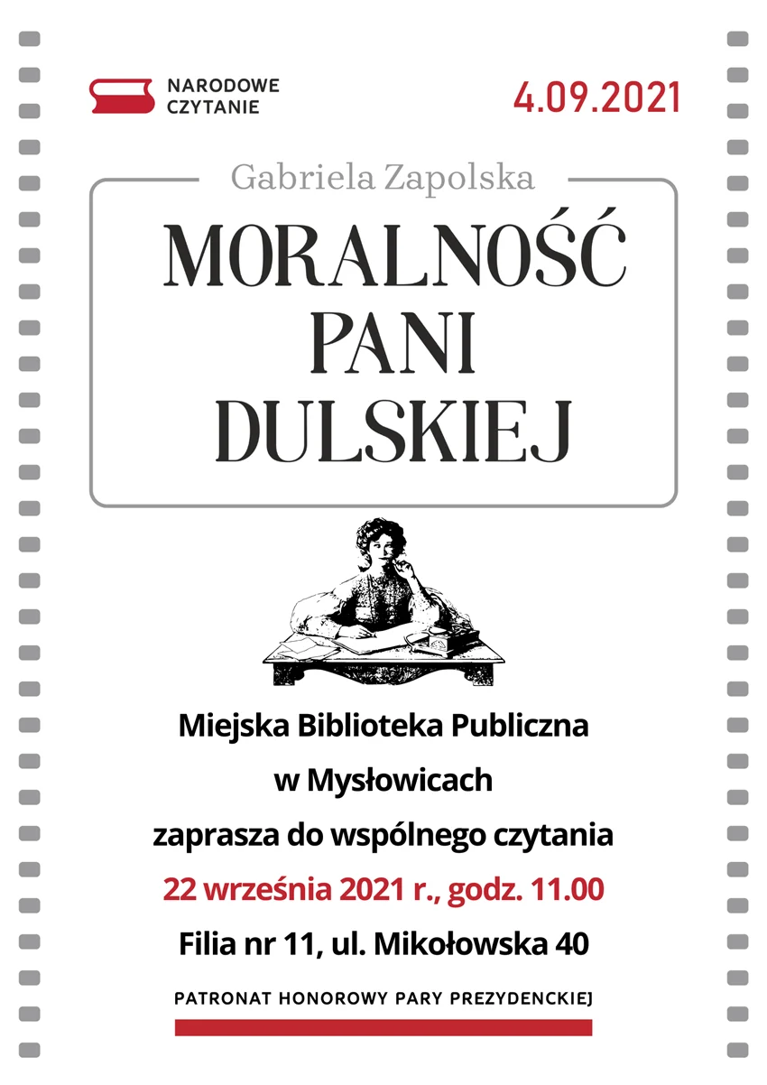 Narodowe Czytanie w Filii bibliotecznej nr 1