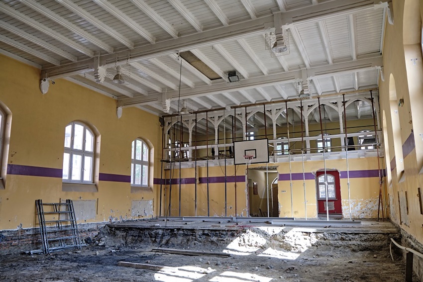 Trwa remont nowej siedziby szkoły muzycznej