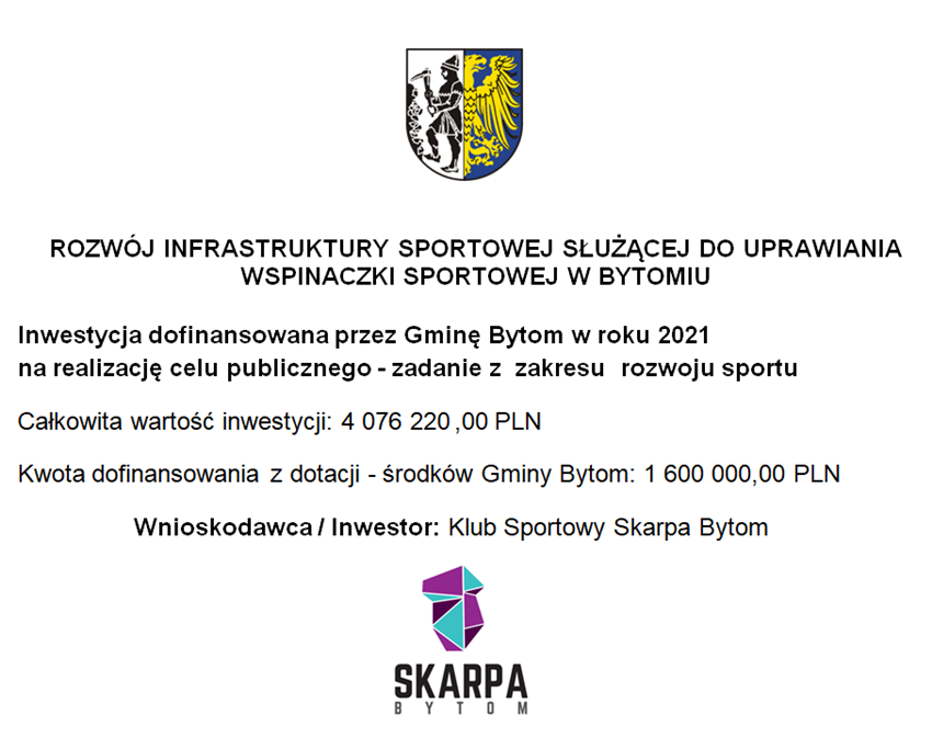 Centrum Sportów Wspinaczkowych i Siłowych w Bytomiu udostępnia strefę zewnętrzną