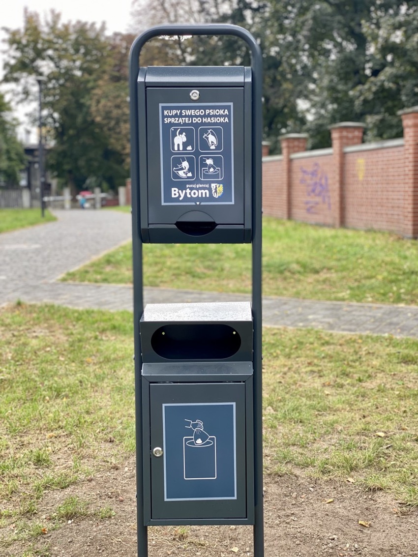 Psie nieczystości do specjalnego kosza