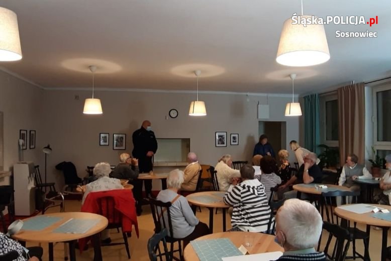 Prelekcje dzielnicowych dla seniorów z Sosnowca